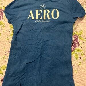 Aeropostale Blue Short Sleeve Tee
